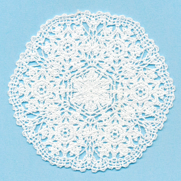 Intricate Snowflake Doily (Battenburg Lace)