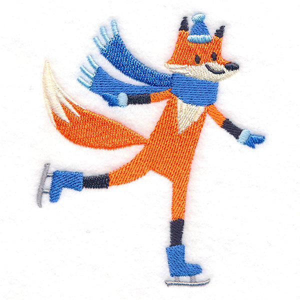 Charming Fox on Ice