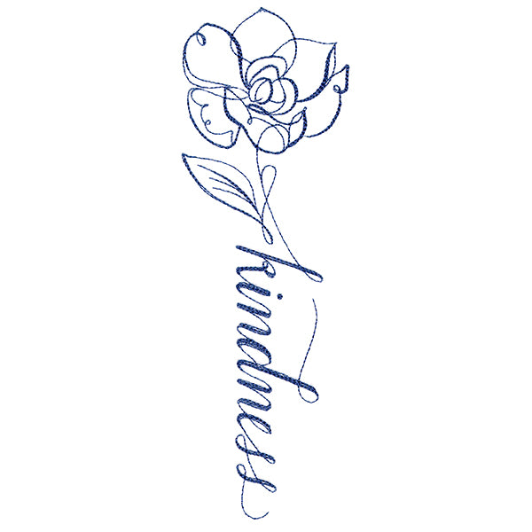 Calligraphy in Bloom - Kindness