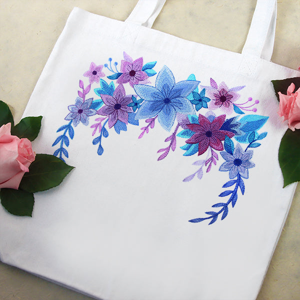 Charming Floral Swag