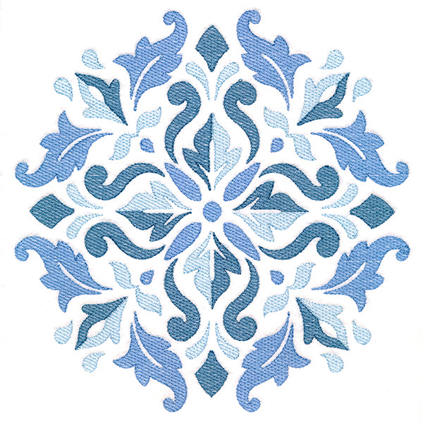 Delicate Leafy Medallion