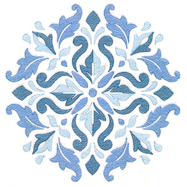 Delicate Leafy Medallion