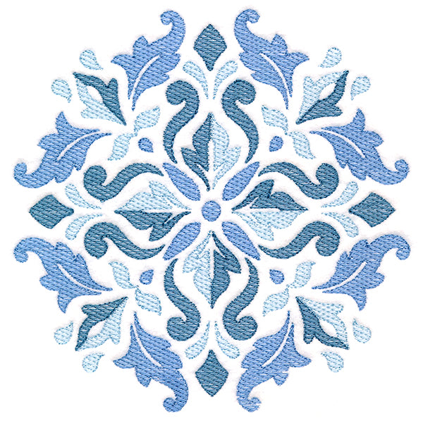 Delicate Leafy Medallion