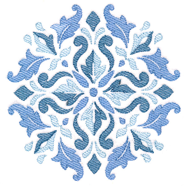 Delicate Leafy Medallion