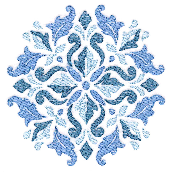 Delicate Leafy Medallion