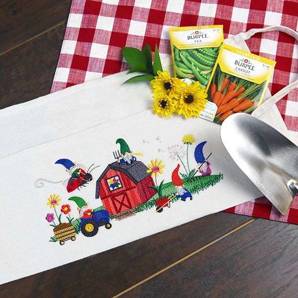 Gnomes on the Farm Border