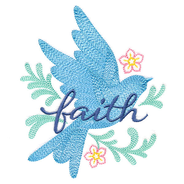 Joyful Bluebird - Faith