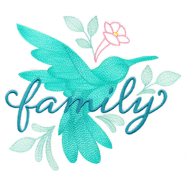 Graceful Hummingbird - Family