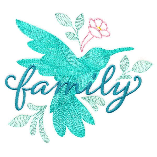 Graceful Hummingbird - Family