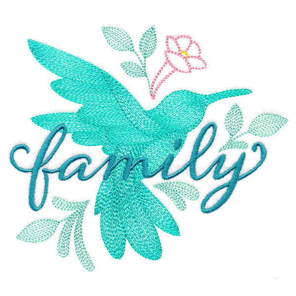 Graceful Hummingbird - Family