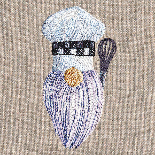 Baking Gnome with Whisk