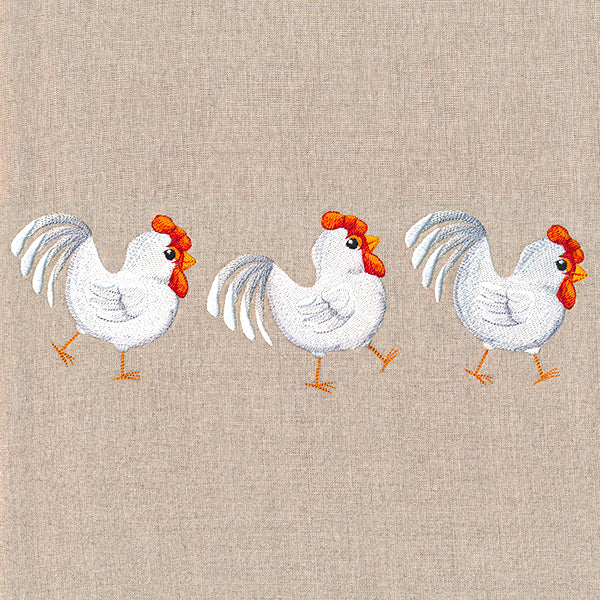 Sweet Country Chickens Border