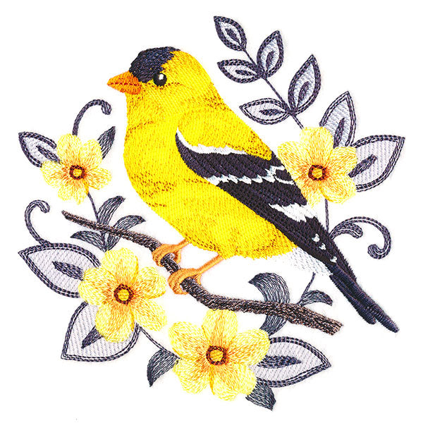 Sweet Spring Goldfinch