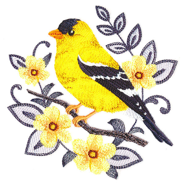 Sweet Spring Goldfinch