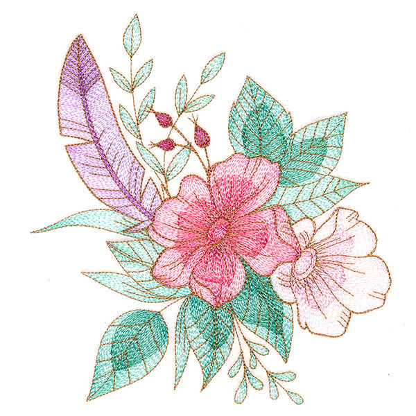 Dazzling Wild Rose Bouquet