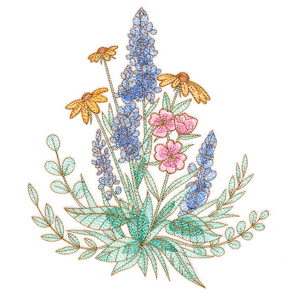 Glistening Bluebonnet Bouquet