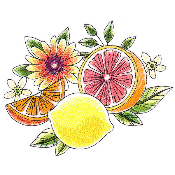 Fresh Citrus and Botanicals Accent
