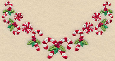 Candy Cane Neckline (V-Neck)