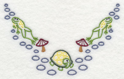 Frog and Turtle Neckline (V-Neck)