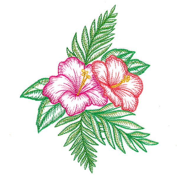 Tropical Hibiscus Bouquet