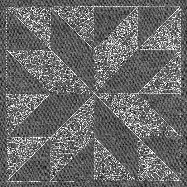 Delicate Eight-Point Star