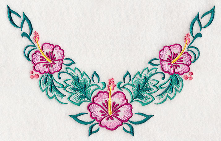 Hibiscus Neckline (V-Neck)