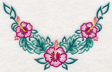 Hibiscus Neckline (V-Neck)