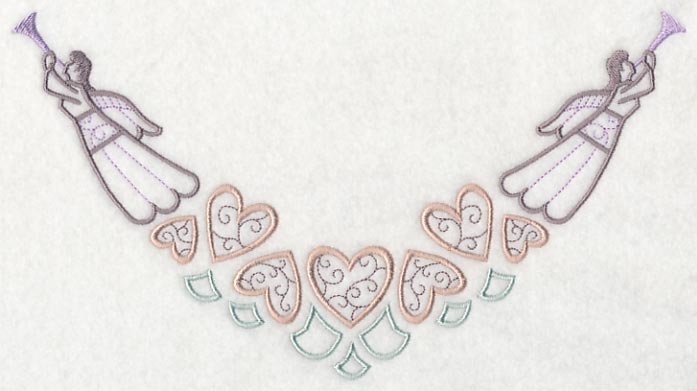 Heavenly Hearts Neckline (Crewneck)