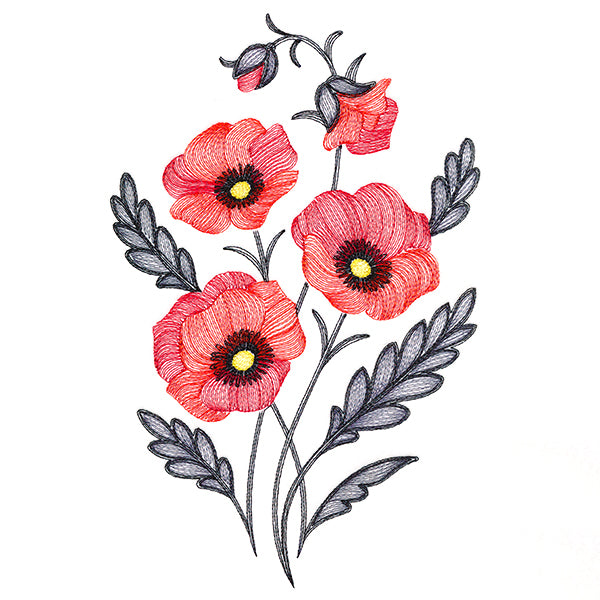 Perfect Poppies Bouquet