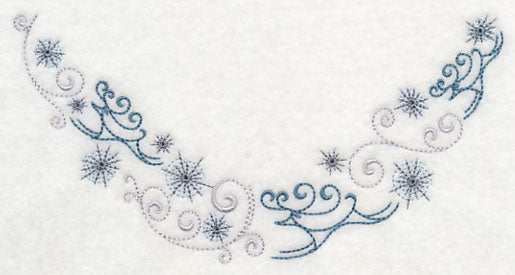 Icy Reindeer Neckline (V-Neck)