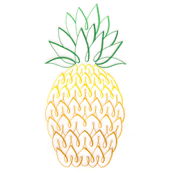 Calligraphic Pineapple