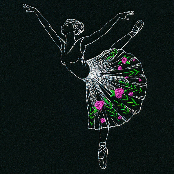 Delicate Pointe Ballerina