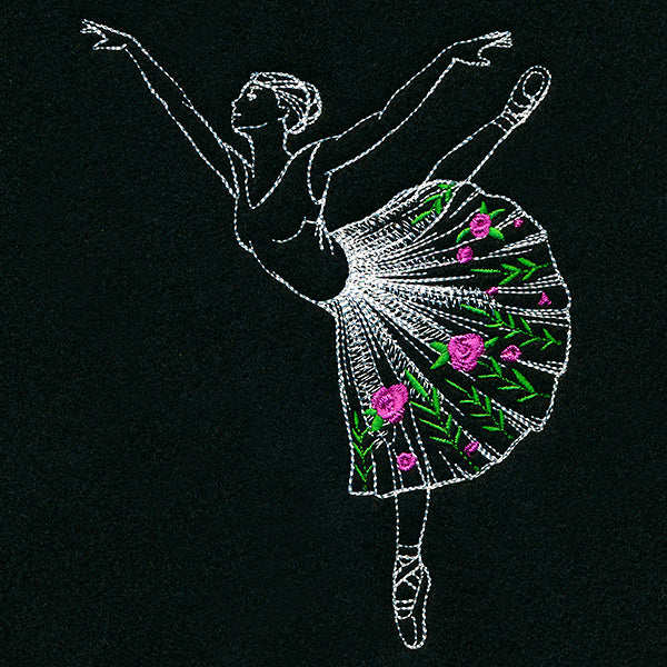 Delicate Pointe Ballerina