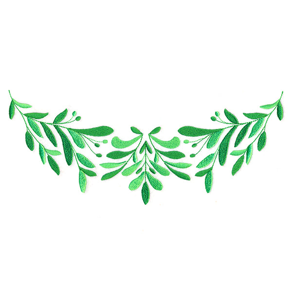 Lively Botanical Neckline