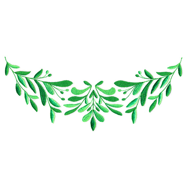 Lively Botanical Neckline