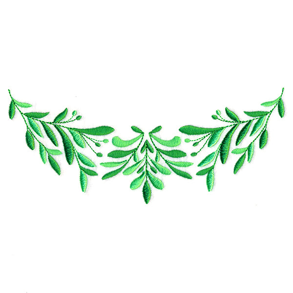 Lively Botanical Neckline