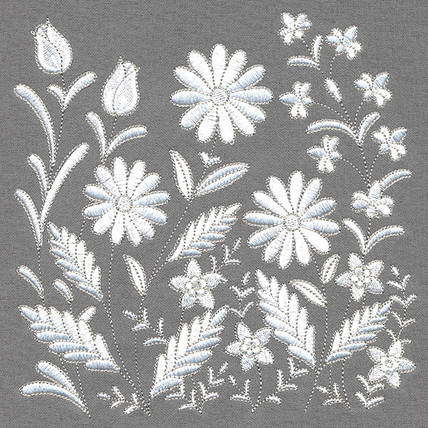 Dainty Wildflowers in Bloom