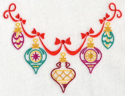 Ornament Neckline (V-Neck)