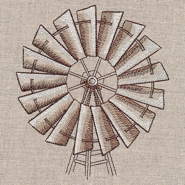 Classic Country Windmill