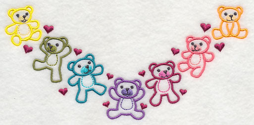 Teddy Bears Neckline (V-Neck)