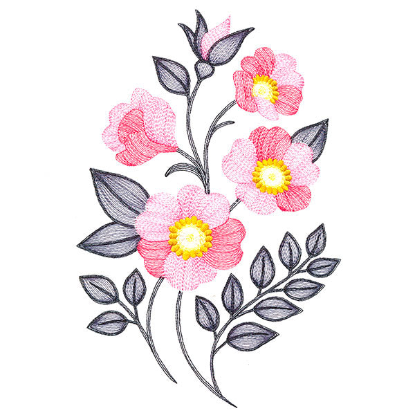 Flourishing Bouquet - Wild Roses