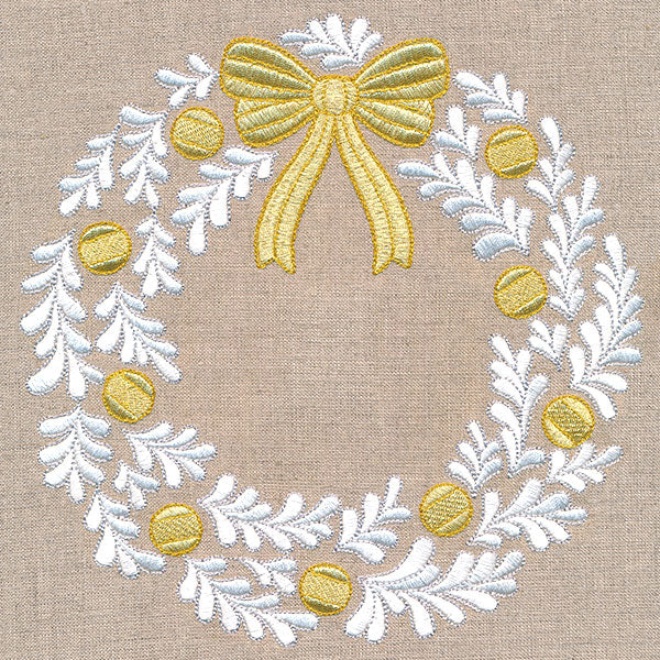 Shimmering Christmas Wreath