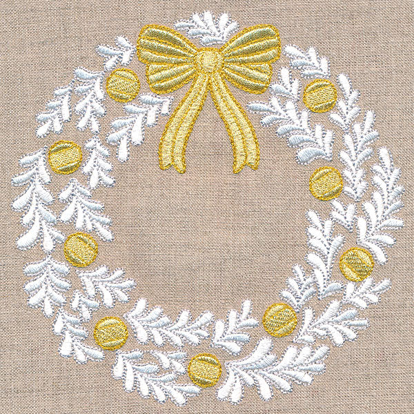 Shimmering Christmas Wreath