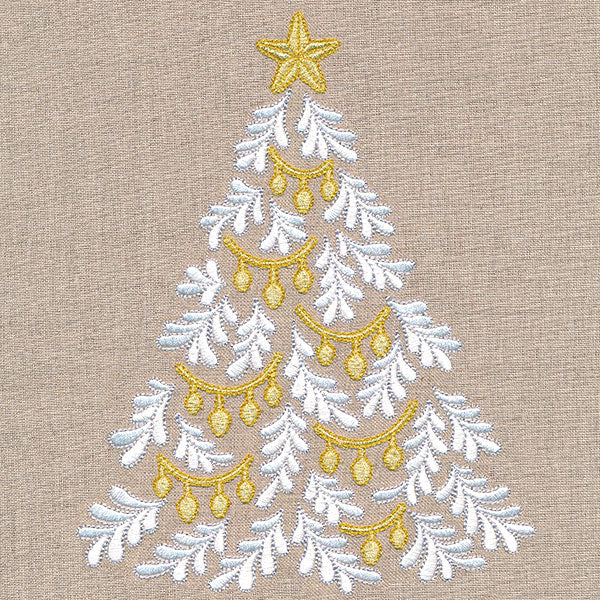 Glistening Christmas Tree