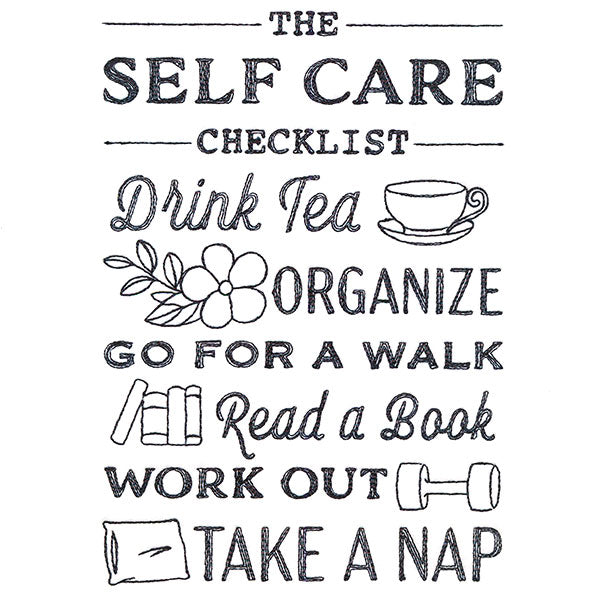 The Self Care Checklist