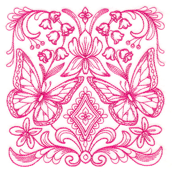 Fluttering Butterfly Crest