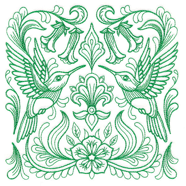 Sweet Hummingbird Crest