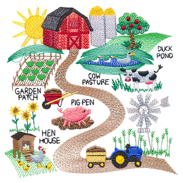 Countryside Farm Map