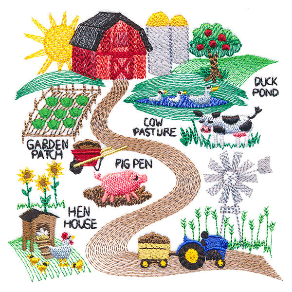 Countryside Farm Map