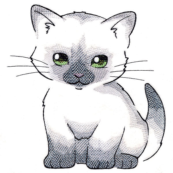 Snuggly Woodland Kitty